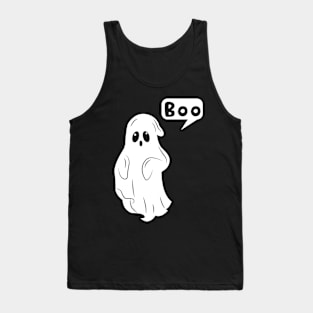 Cute Ghost boo T-Shirt Tank Top